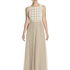 Lela Rose LR182IV in Palomino